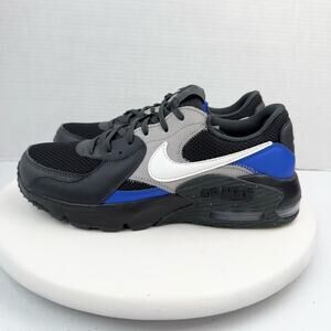 Nike Air Max Excee Women 8.5 Black Grey Smoke Blue FB2907-102 Running Sneakers